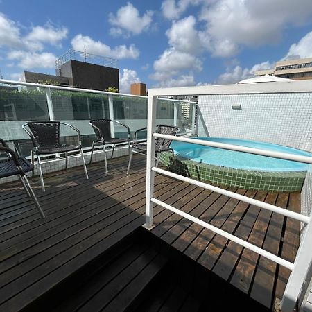 Flat 502 Com Piscina Privativa - 02 Quartos João Pessoa Dış mekan fotoğraf