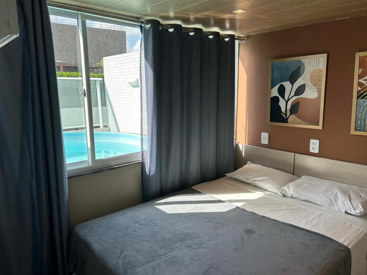 Flat 502 Com Piscina Privativa - 02 Quartos João Pessoa Dış mekan fotoğraf